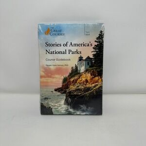 The Great Courses Stories‎ of Americas National Parks DVD & Guidebook New Sealed